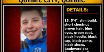 MISSING PERSON CANADA RELEASE