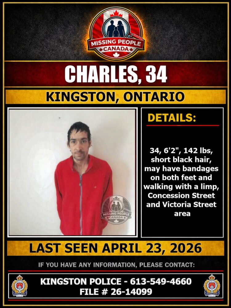 MISSING PERSON CANADA RELEASE