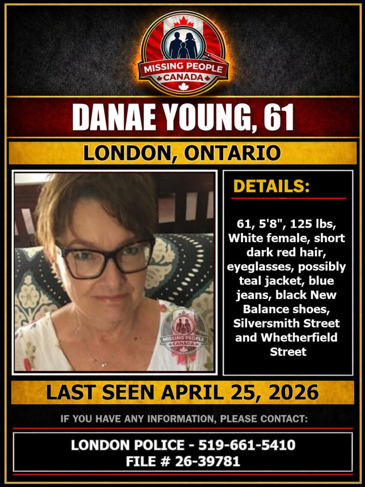 MISSING PERSON CANADA RELEASE