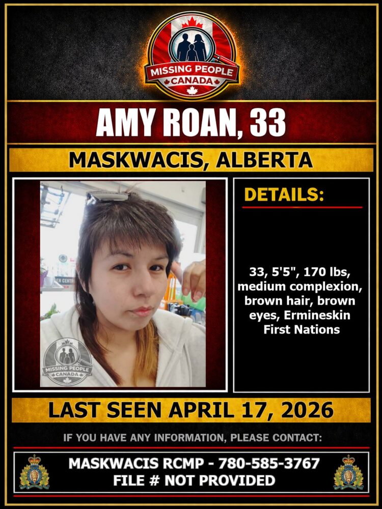 MISSING PERSON CANADA RELEASE