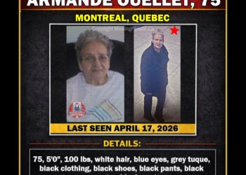 MISSING PERSON CANADA RELEASE