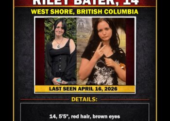 MISSING PERSON CANADA RELEASE