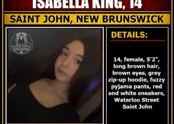 MISSING PERSON CANADA RELEASE