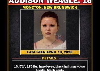 MISSING PERSON CANADA RELEASE