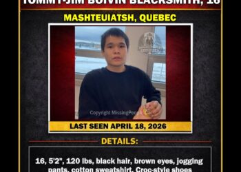 MISSING PERSON CANADA RELEASE