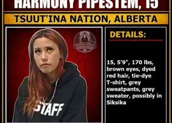 MISSING PERSON CANADA RELEASE