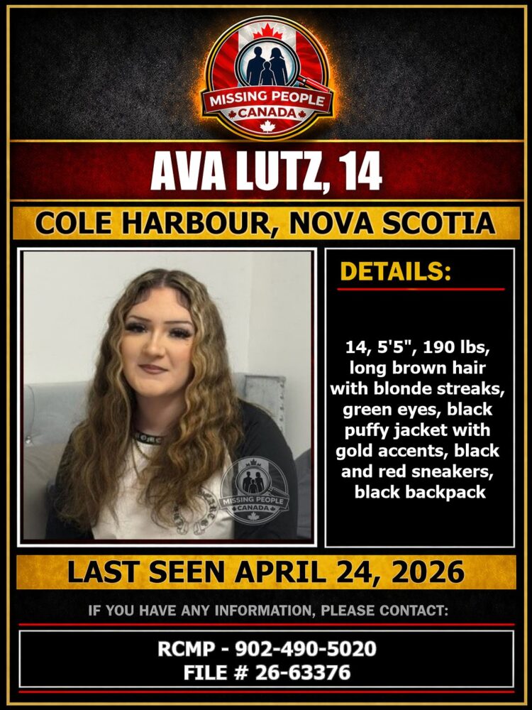 MISSING PERSON CANADA RELEASE