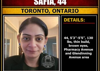 MISSING PERSON CANADA RELEASE