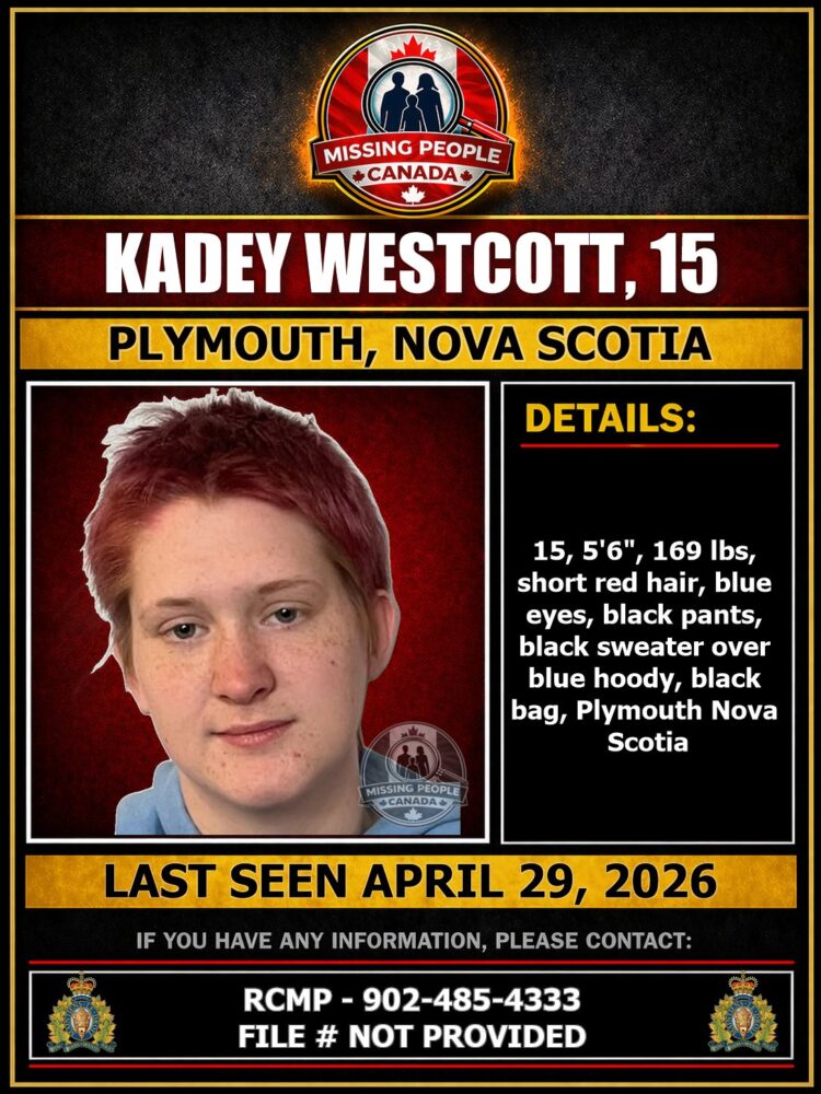 MISSING PERSON CANADA RELEASE
