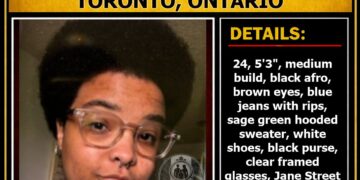 MISSING PERSON CANADA RELEASE
