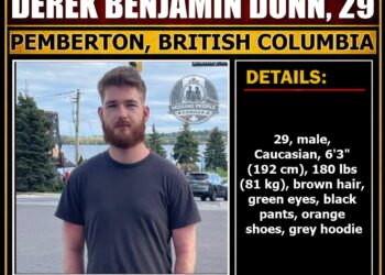MISSING PERSON CANADA RELEASE