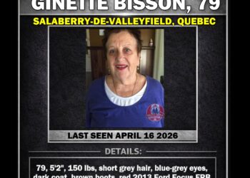 MISSING PERSON CANADA RELEASE