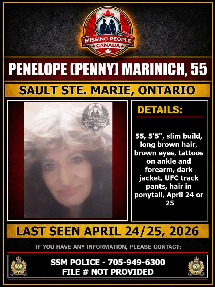 MISSING PERSON CANADA RELEASE