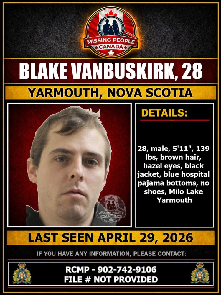 MISSING PERSON CANADA RELEASE