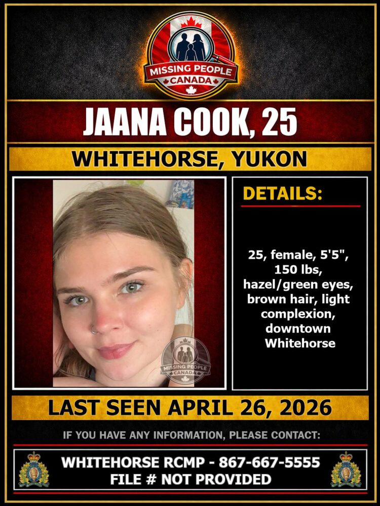 MISSING PERSON CANADA RELEASE