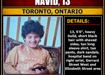 MISSING PERSON CANADA RELEASE