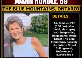 MISSING PERSON CANADA RELEASE