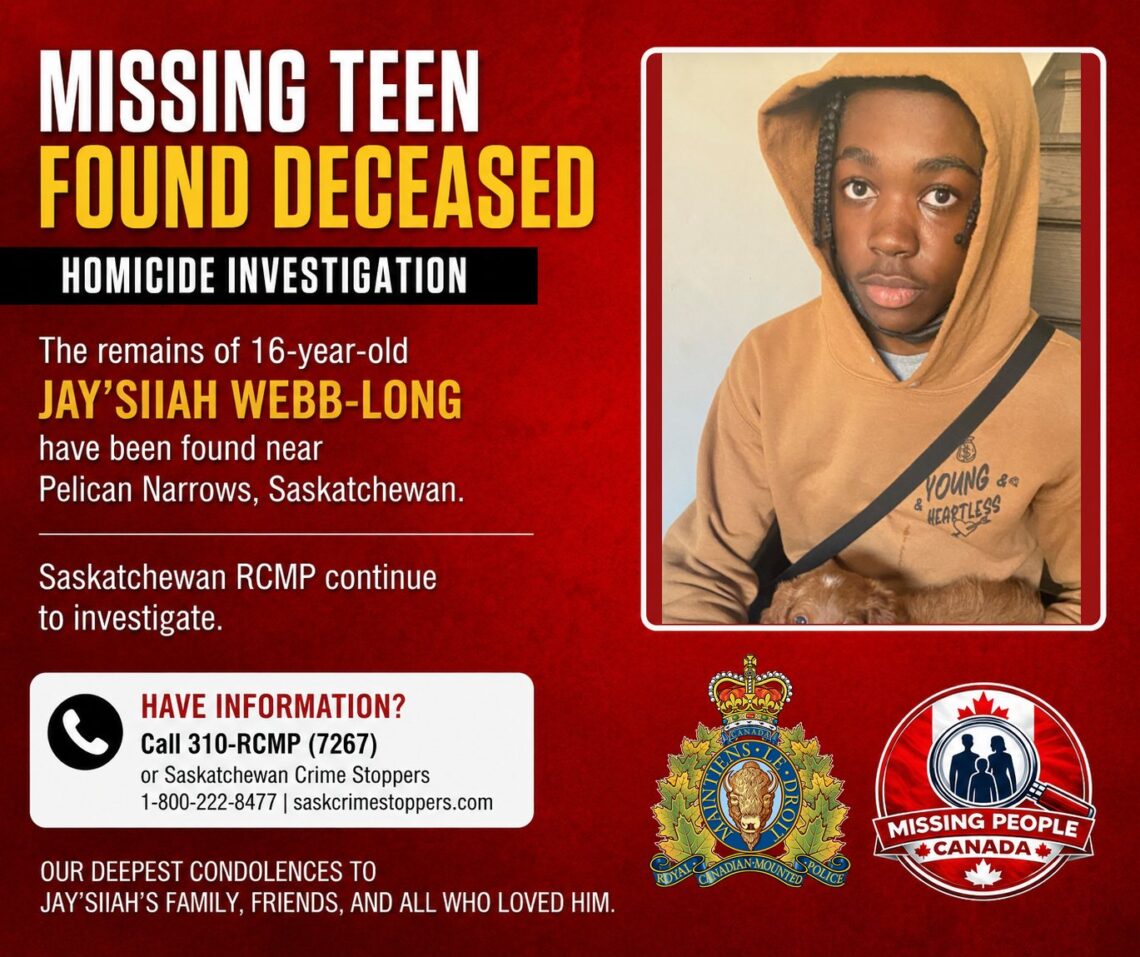 MISSING PERSON CANADA RELEASE