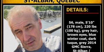 MISSING PERSON CANADA RELEASE