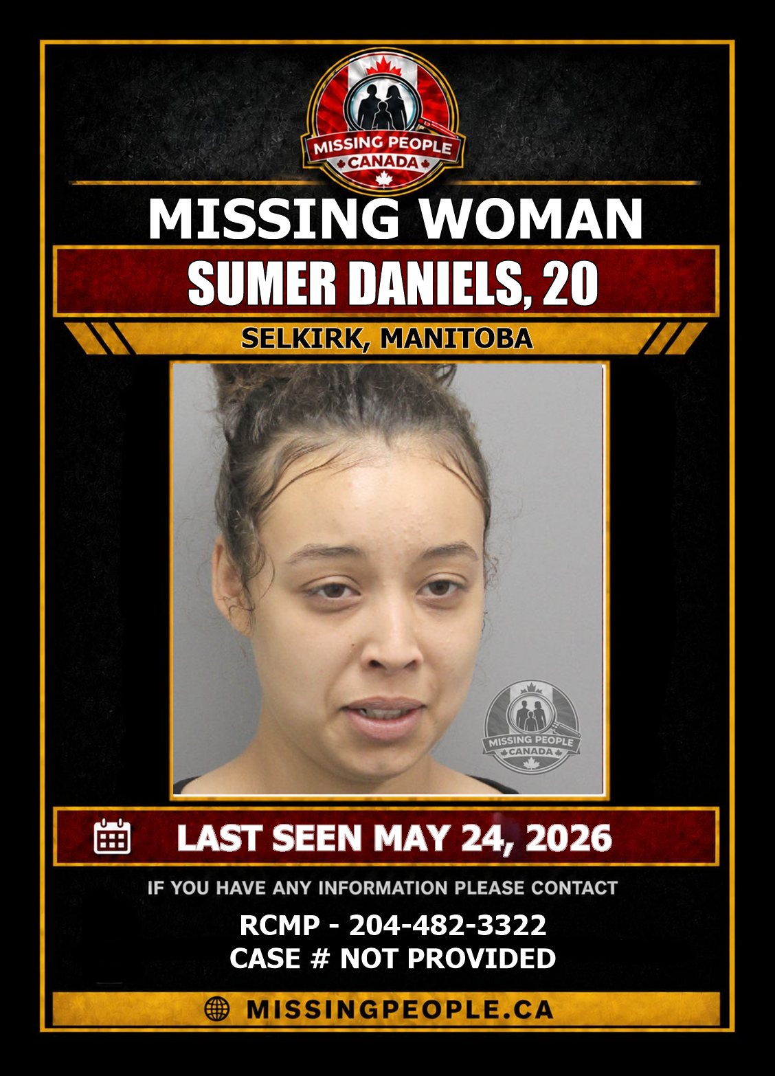 MISSING PERSON CANADA RELEASE