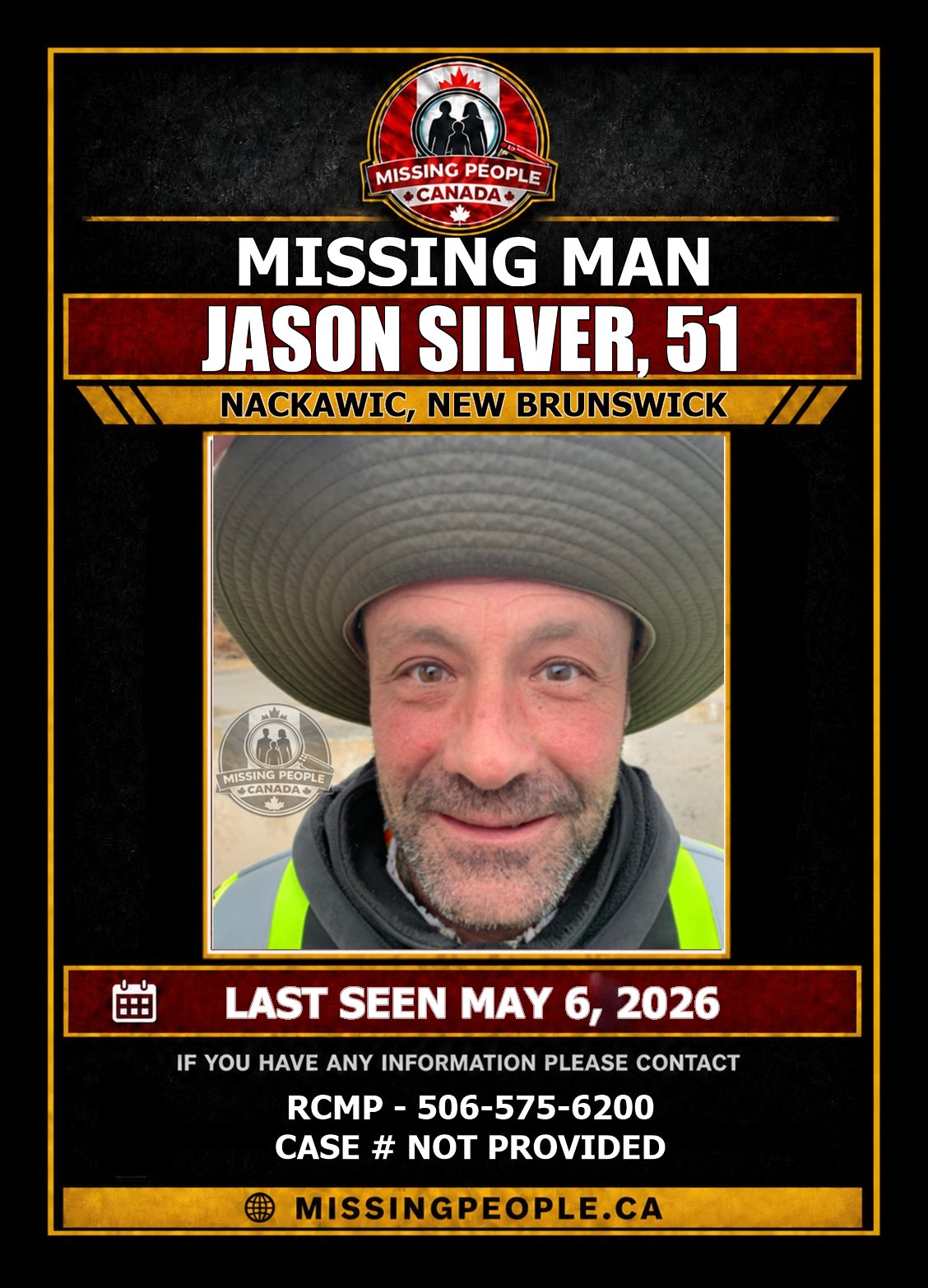 MISSING PERSON CANADA RELEASE