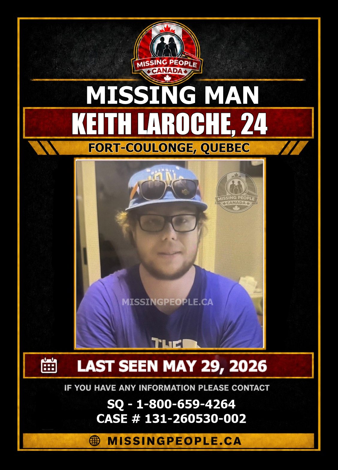 MISSING PERSON CANADA RELEASE