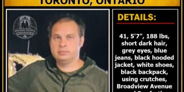 MISSING PERSON CANADA RELEASE