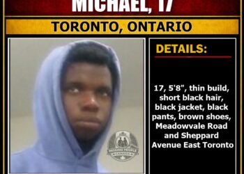 MISSING PERSON CANADA RELEASE