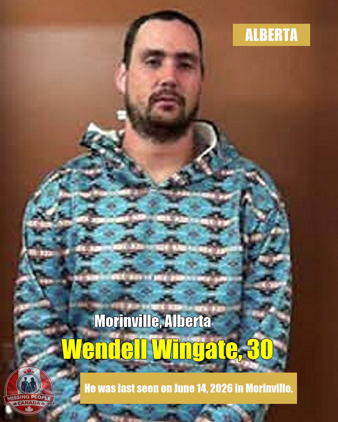 MISSING PERSON CANADA RELEASE