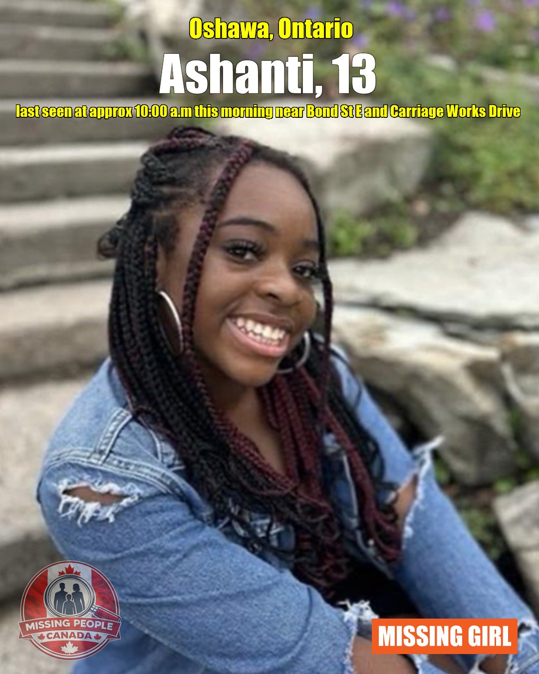 MISSING PERSON CANADA RELEASE