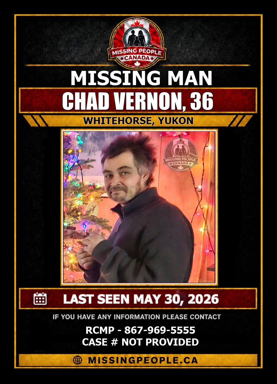 MISSING PERSON CANADA RELEASE