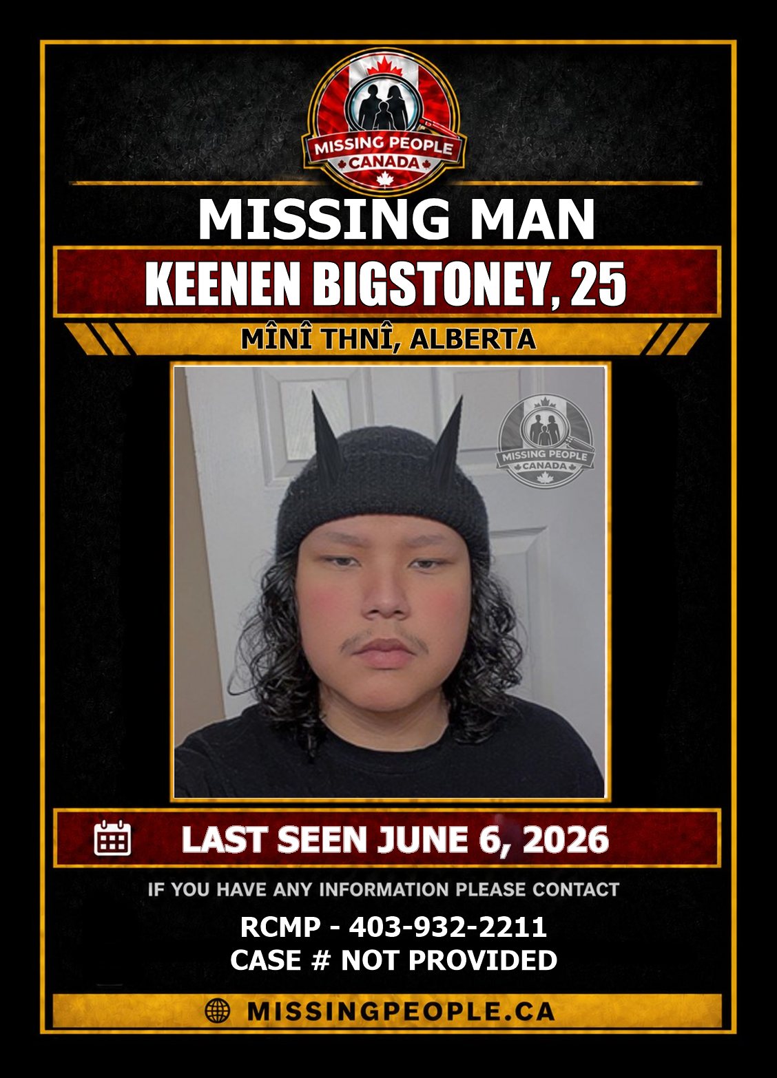 MISSING PERSON CANADA RELEASE
