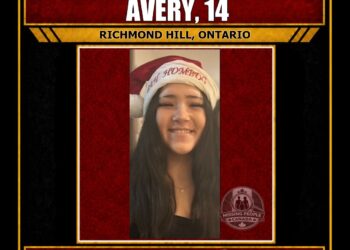 MISSING PERSON CANADA RELEASE