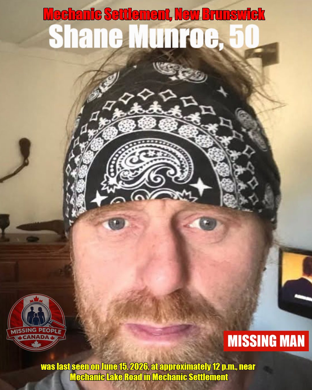 MISSING PERSON CANADA RELEASE