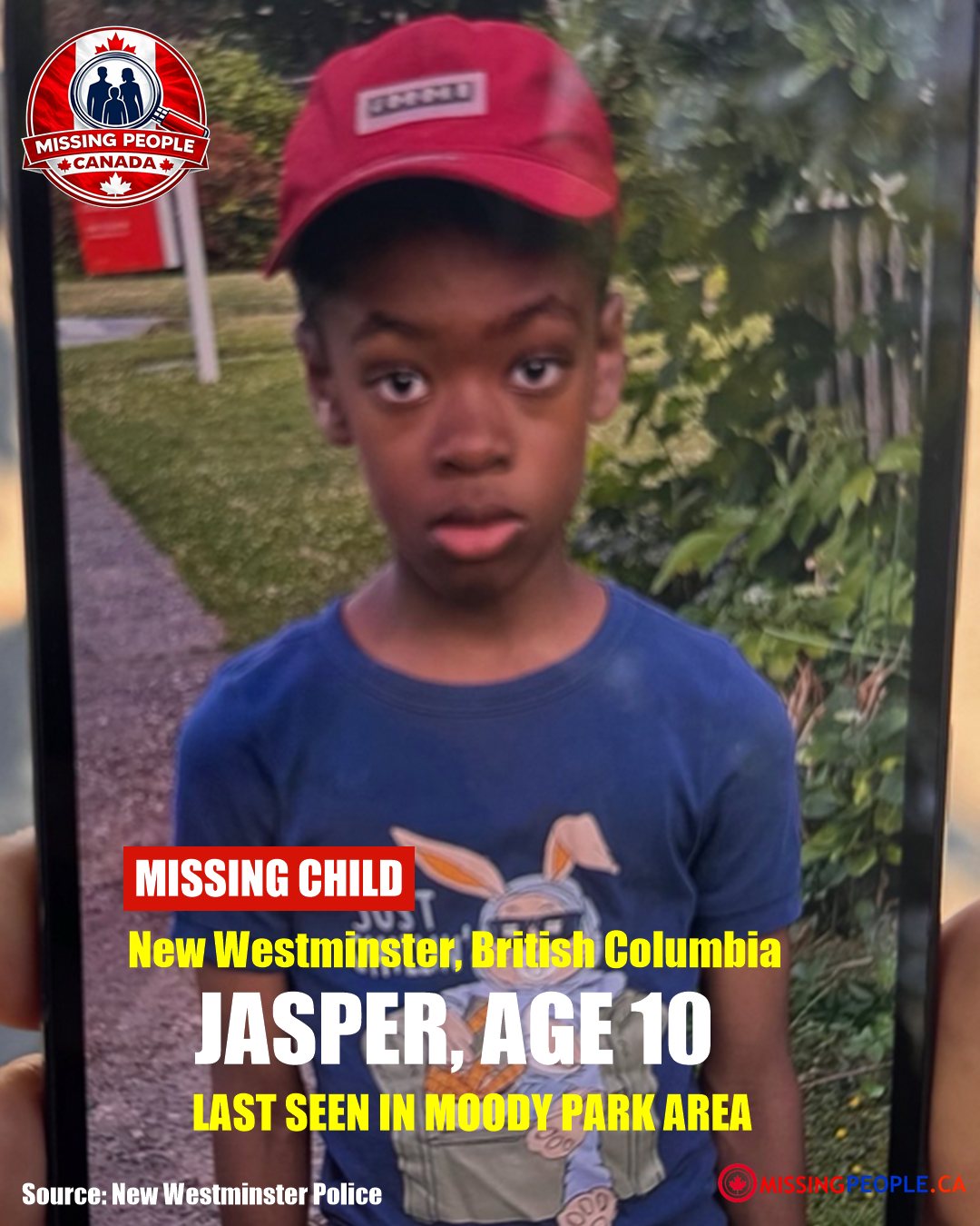 MISSING PERSON CANADA RELEASE