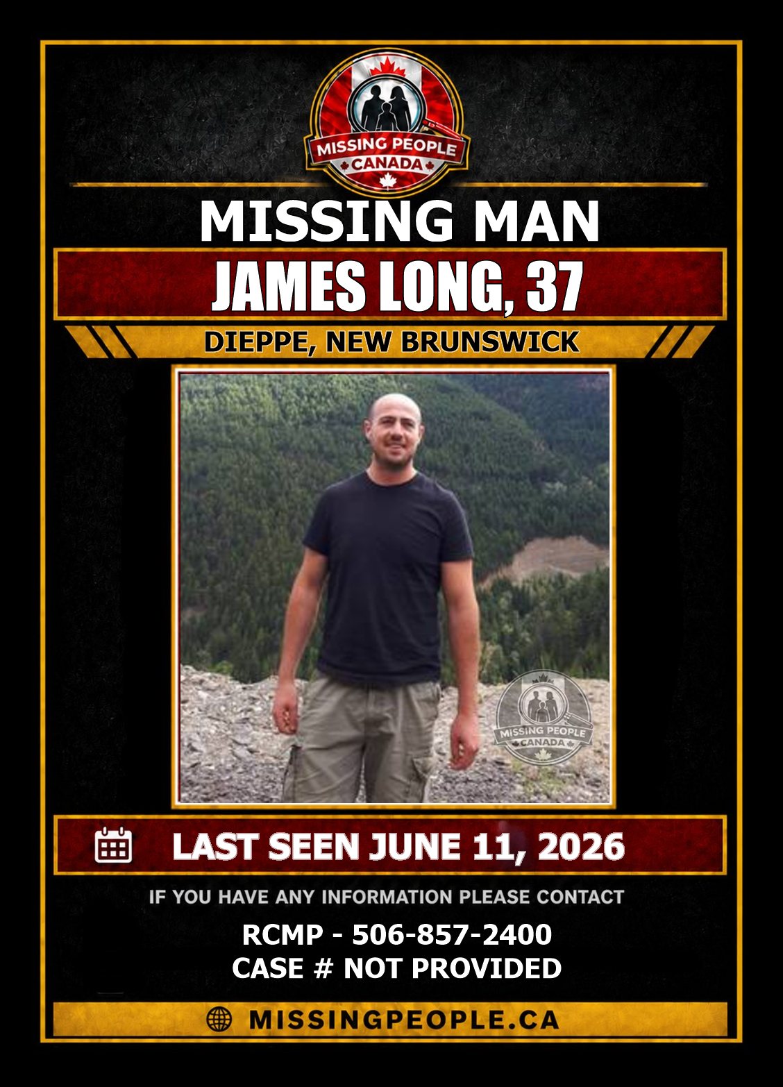 MISSING PERSON CANADA RELEASE