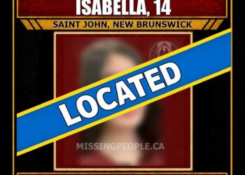 MISSING PERSON CANADA RELEASE