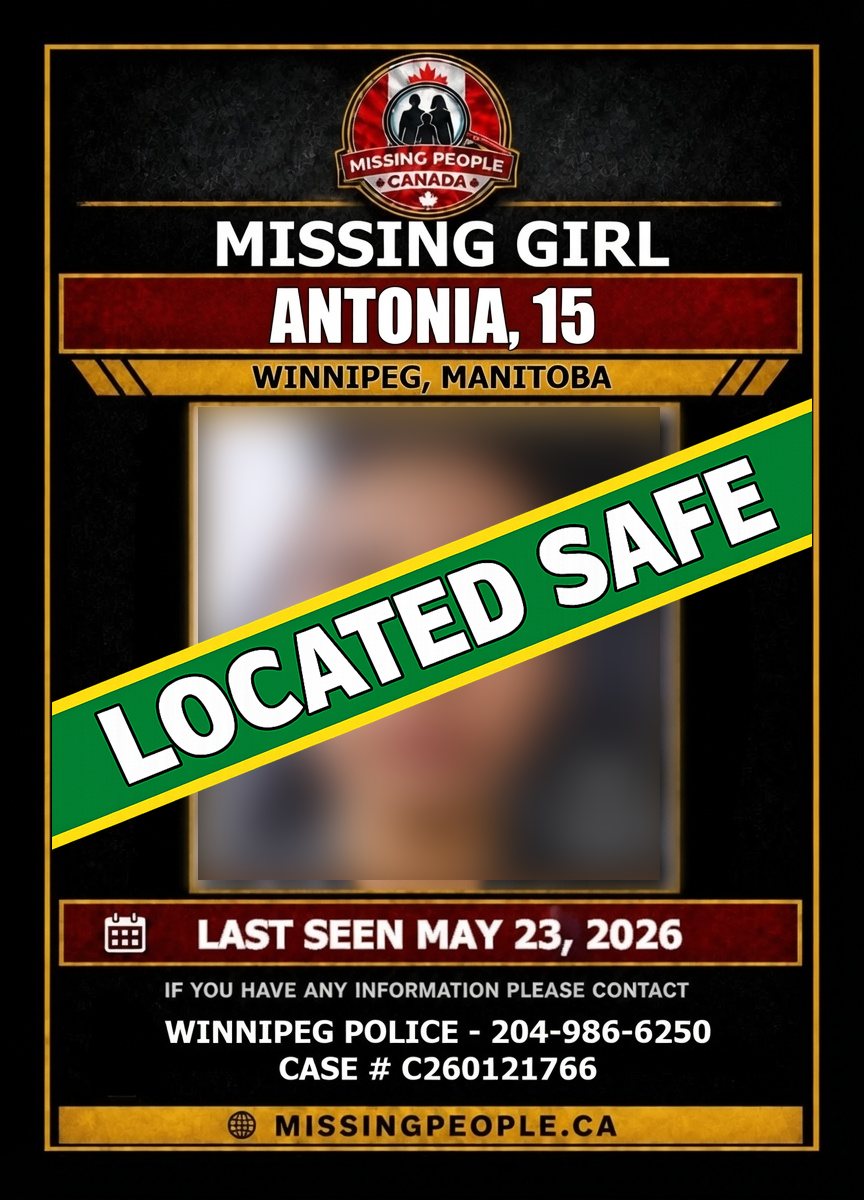 MISSING PERSON CANADA RELEASE