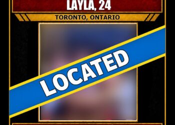 MISSING PERSON CANADA RELEASE