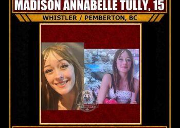 MISSING PERSON CANADA RELEASE