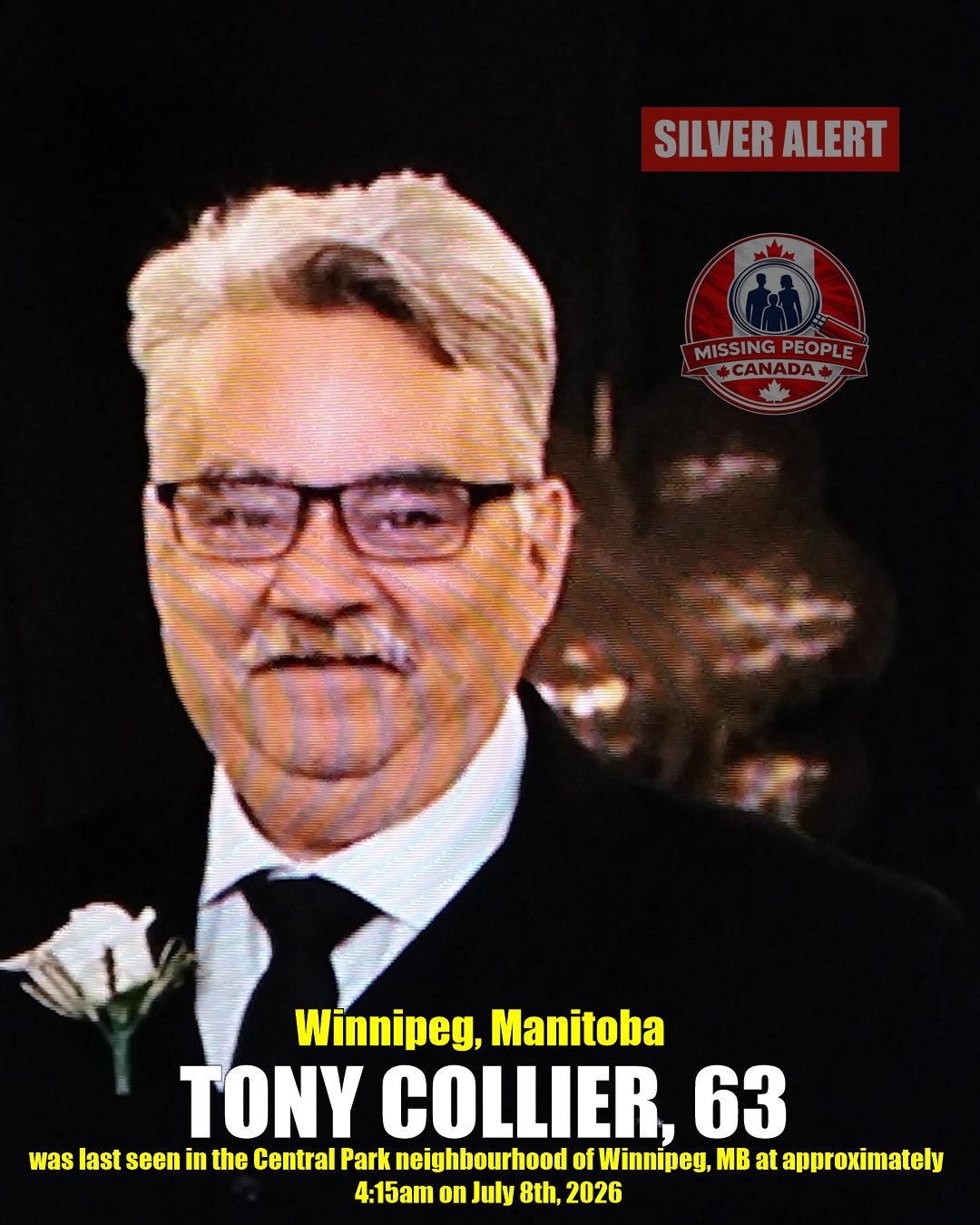 MISSING PERSON CANADA RELEASE
