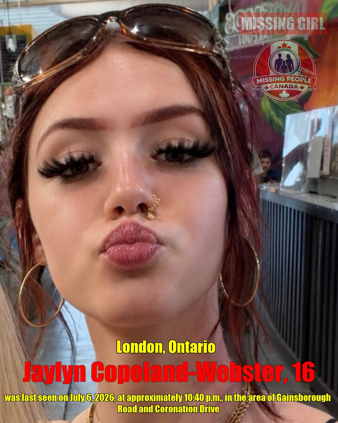 MISSING PERSON CANADA RELEASE