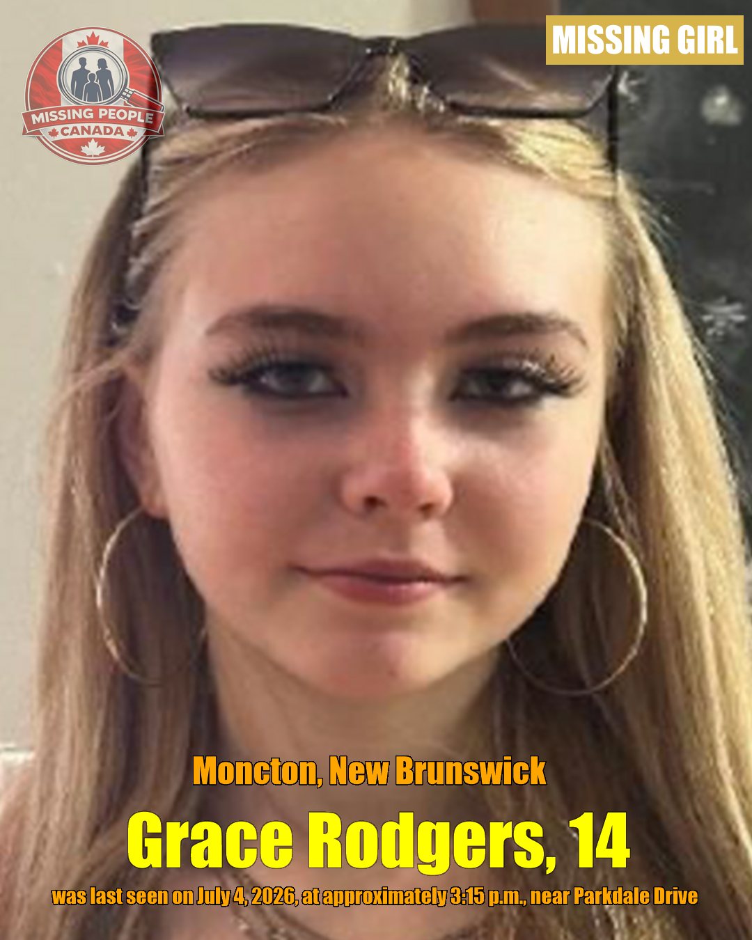 MISSING PERSON CANADA RELEASE