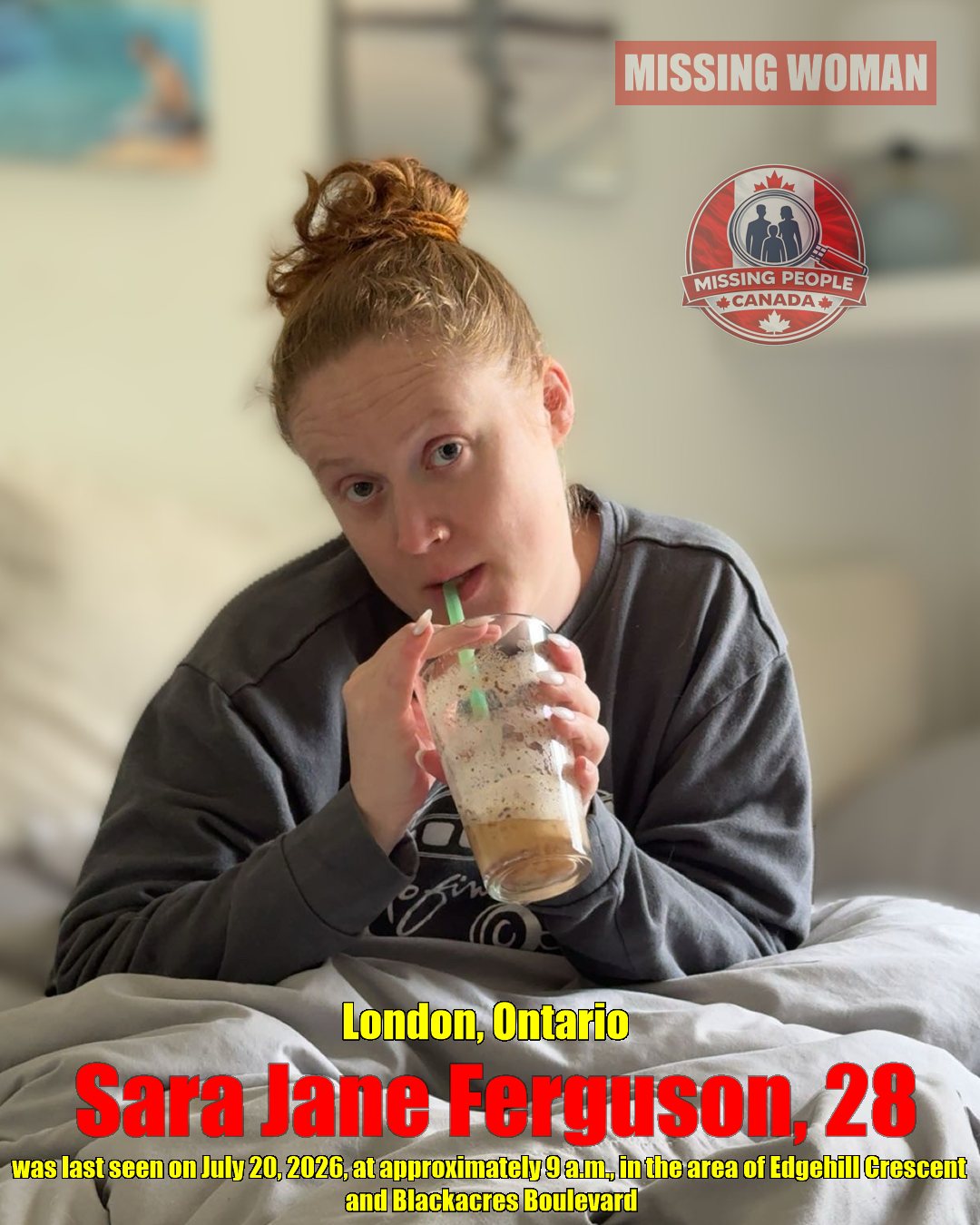 MISSING PERSON CANADA RELEASE