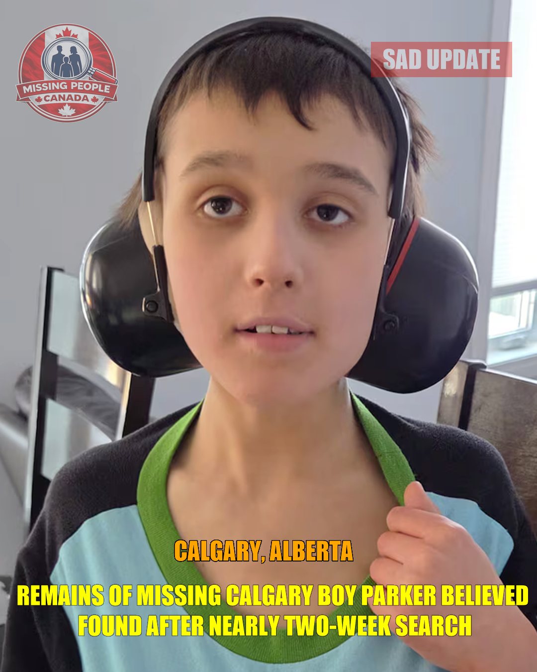 MISSING PERSON CANADA RELEASE