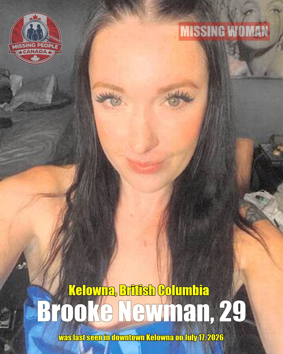 MISSING PERSON CANADA RELEASE