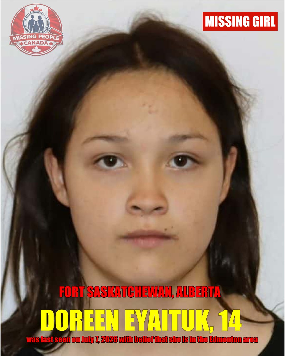 MISSING PERSON CANADA RELEASE