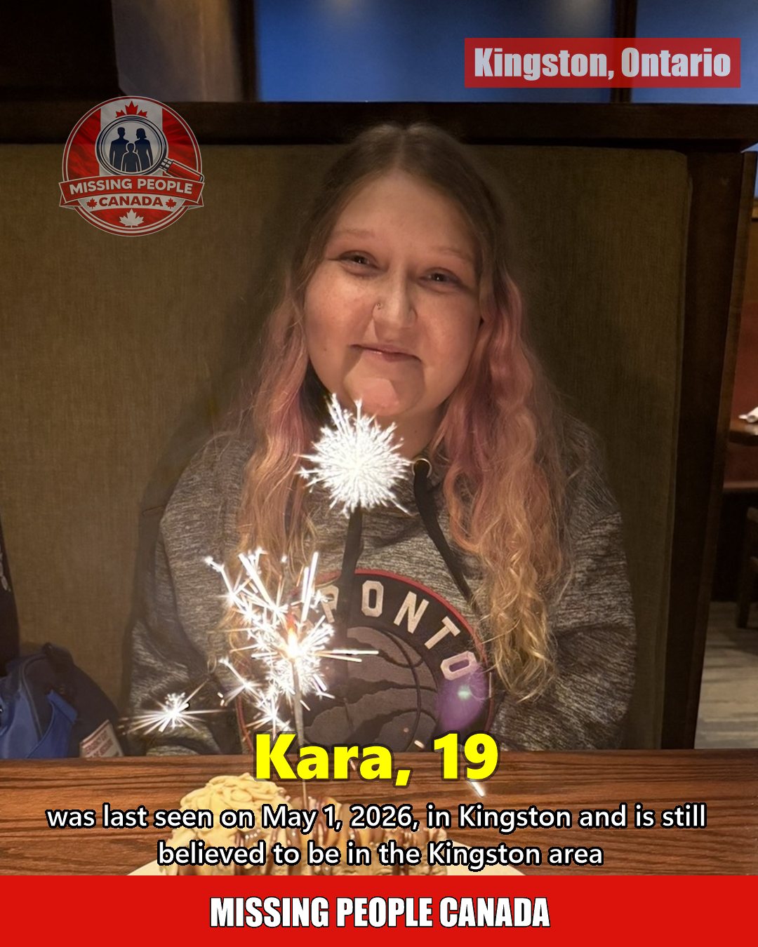 MISSING PERSON CANADA RELEASE