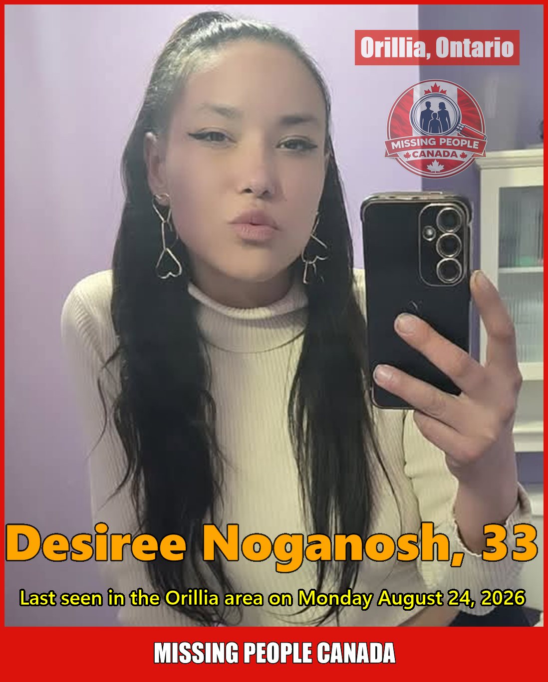 MISSING PERSON CANADA RELEASE