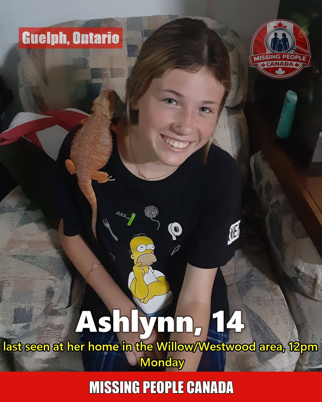 MISSING PERSON CANADA RELEASE